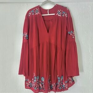 Free People Embroidered Dress
